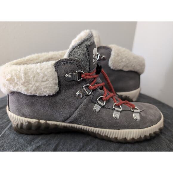 Sorel waterproof cozycore Out Nd About gray outdoor winter boots 3 - Picture 7 of 10